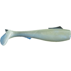 SWIMBAIT WHITE GLOW 5.5''